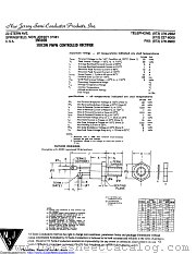 2N1600 datasheet pdf New Jersey Semiconductor