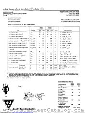 2N2812 datasheet pdf New Jersey Semiconductor