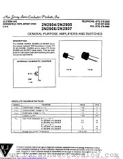 2N2905AL datasheet pdf New Jersey Semiconductor