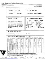2N332 datasheet pdf New Jersey Semiconductor