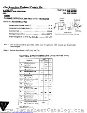 2N3380 datasheet pdf New Jersey Semiconductor