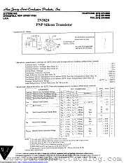 2N3829 datasheet pdf New Jersey Semiconductor