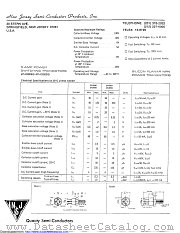 2N3999 datasheet pdf New Jersey Semiconductor