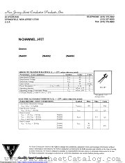 2N4093A datasheet pdf New Jersey Semiconductor