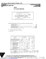 2N4997 datasheet pdf New Jersey Semiconductor