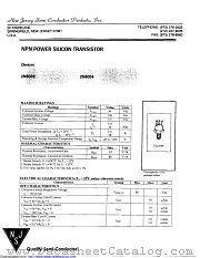 2N5003 datasheet pdf New Jersey Semiconductor