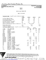 2N5023 datasheet pdf New Jersey Semiconductor