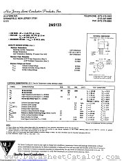 2N5133 datasheet pdf New Jersey Semiconductor