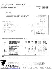2N5163 datasheet pdf New Jersey Semiconductor