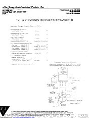 2N5188 datasheet pdf New Jersey Semiconductor