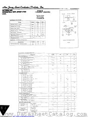 2N5357 datasheet pdf New Jersey Semiconductor