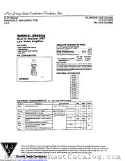 2N5517 datasheet pdf New Jersey Semiconductor
