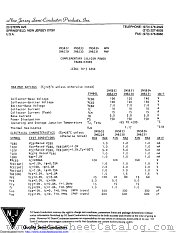 2N5634 datasheet pdf New Jersey Semiconductor