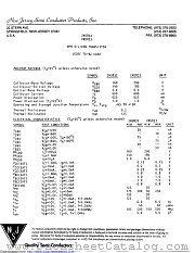 2N5833 datasheet pdf New Jersey Semiconductor