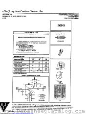 2N5943 datasheet pdf New Jersey Semiconductor