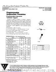 2N6027 datasheet pdf New Jersey Semiconductor