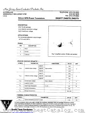 2N6079 datasheet pdf New Jersey Semiconductor