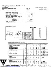 2N6137 datasheet pdf New Jersey Semiconductor