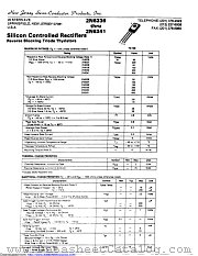 2N6240 datasheet pdf New Jersey Semiconductor
