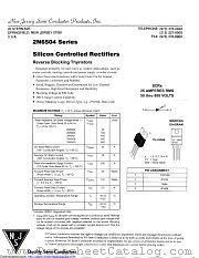 2N6504 datasheet pdf New Jersey Semiconductor
