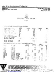 2N6558 datasheet pdf New Jersey Semiconductor