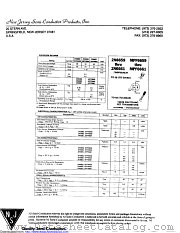 2N6660 datasheet pdf New Jersey Semiconductor