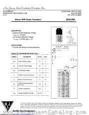 2SA1205 datasheet pdf New Jersey Semiconductor