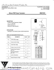 2SA1214 datasheet pdf New Jersey Semiconductor