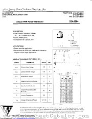 2SA1264 datasheet pdf New Jersey Semiconductor