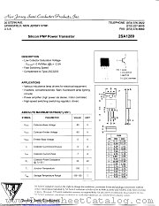 2SA1289 datasheet pdf New Jersey Semiconductor