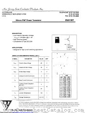 2SA1307 datasheet pdf New Jersey Semiconductor