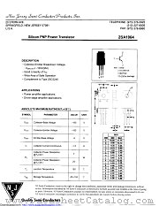 2SA1964 datasheet pdf New Jersey Semiconductor