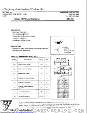2SA758 datasheet pdf New Jersey Semiconductor