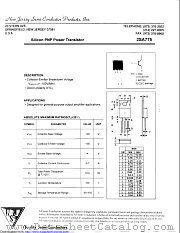 2SA775 datasheet pdf New Jersey Semiconductor