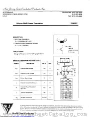 2SA882 datasheet pdf New Jersey Semiconductor