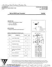 2SA959 datasheet pdf New Jersey Semiconductor