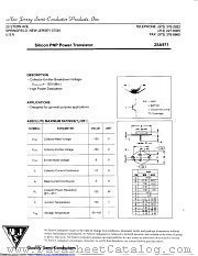 2SA971 datasheet pdf New Jersey Semiconductor