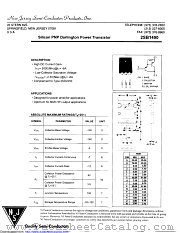2SB1490 datasheet pdf New Jersey Semiconductor
