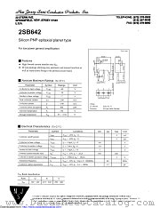 2SB642 datasheet pdf New Jersey Semiconductor