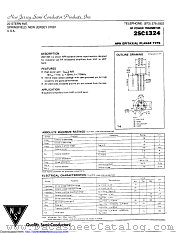 2SC1324 datasheet pdf New Jersey Semiconductor