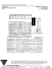 3N121 datasheet pdf New Jersey Semiconductor