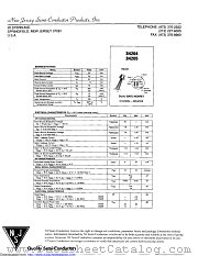 3N205 datasheet pdf New Jersey Semiconductor