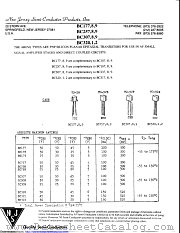 BC307-16 datasheet pdf New Jersey Semiconductor