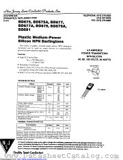 BD678P datasheet pdf New Jersey Semiconductor