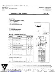 BDY58 datasheet pdf New Jersey Semiconductor