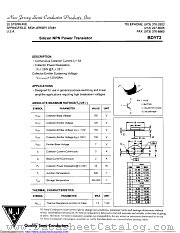BDY72 datasheet pdf New Jersey Semiconductor