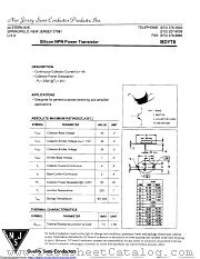 BDY78 datasheet pdf New Jersey Semiconductor