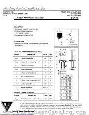 BDY80 datasheet pdf New Jersey Semiconductor