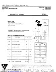 BFQ591 datasheet pdf New Jersey Semiconductor