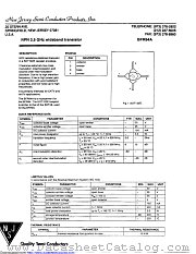 BFR94A datasheet pdf New Jersey Semiconductor